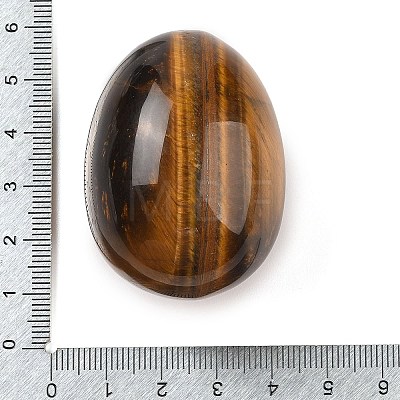 Natural Tiger Eye Palm Stones G-I367-04F-1