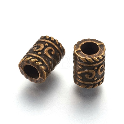 Tibetan Style Alloy Antique Bronze Beads X-MLF0834Y-1