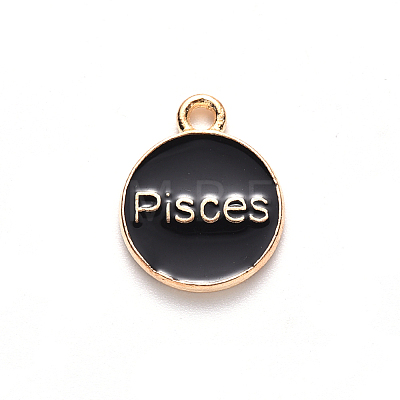 Alloy Enamel Pendants LS-ENAM-S124-01A-08H-1