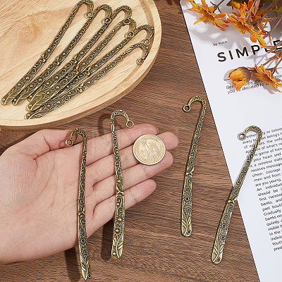 12Pcs Alloy Hair Sticks MRMJ-SC0001-66A-1