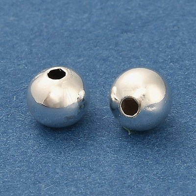 Round Brass Beads KK-A276-02B-S-1