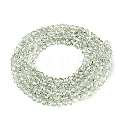 Transparent Glass Beads Strands LS-EGLA-N028-01A-A02-1