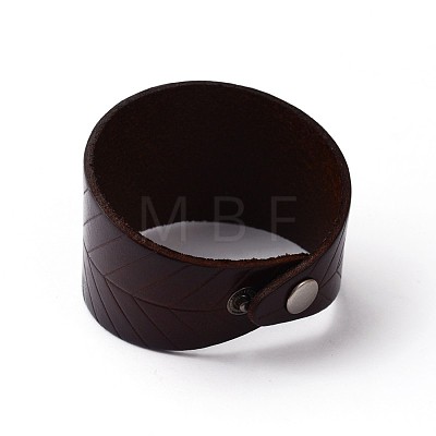 Alloy Leather Bracelets BJEW-N269-07-1