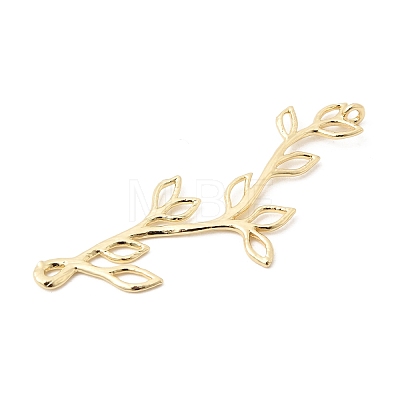 Brass Laser Cut Hollow Connector Charms KK-B179-06G-1