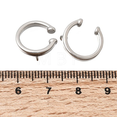 Brass Ear Cuff Findings KK-K426-08P-1