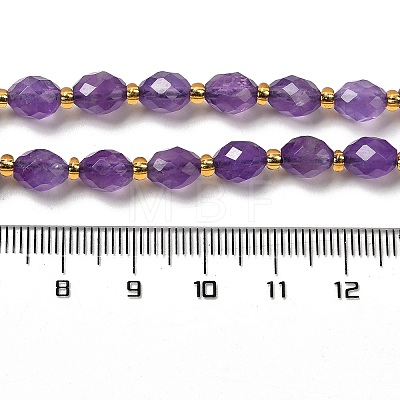 Natural Amethyst Beads Strands G-H297-C09-01-1