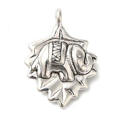 Tibetan Style Alloy Pendants FIND-Z059-10AS-1