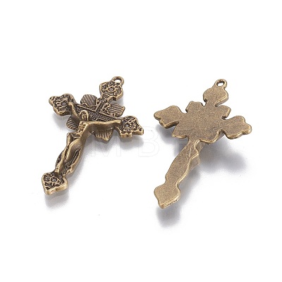 Tibetan Style Alloy Pendants LS-X-TIBEP-3035-AB-NR-1