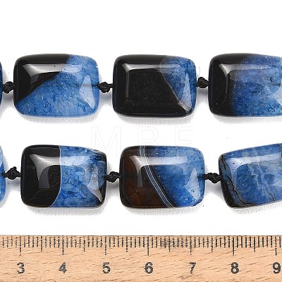 Natural Agate Beads Strands GG-L001-M01-01-1