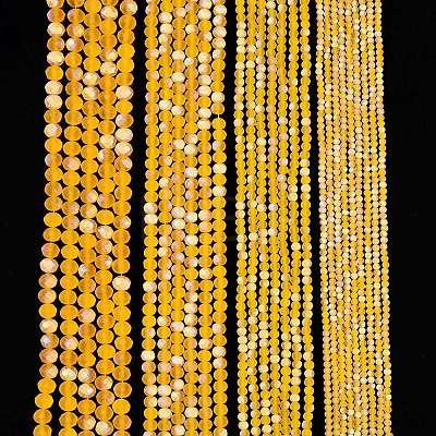 Transparent Glass Beads Strands EGLA-A044-T6mm-MB05-1