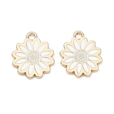 Alloy Enamel Pendants ENAM-G235-04G-01-1