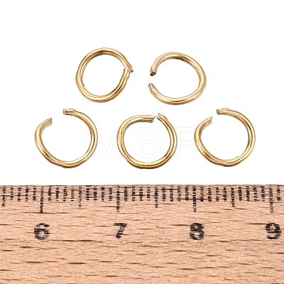 304 Stainless Steel Open Jump Rings STAS-Q113-8x1.0mm-02G-1