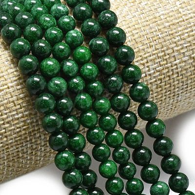 Natural Malaysia Jade Beads Strands G-L645-A01-4mm-17-1