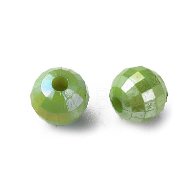 Opaque Acrylic Beads MACR-S371-135-I08-1