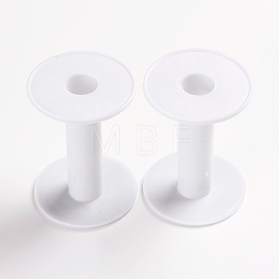 Plastic Thread Bobbins ODIS-WH0005-55C-1