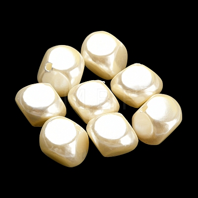 ABS Plastic Imitation Pearl Bead KY-C017-16-1