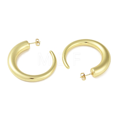 Ion Plating(IP) 304 Stainless Steel Stud Earrings for Women STAS-I304-22C-G-1