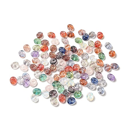 Transparent Glass Beads GLAA-O023-10-1