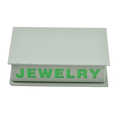 Words Printed Paper Jewelry Display Magnetic Cases CON-K015-04C-1