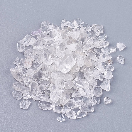 Natural Quartz Crystal Chips Beads G-K251-03-1