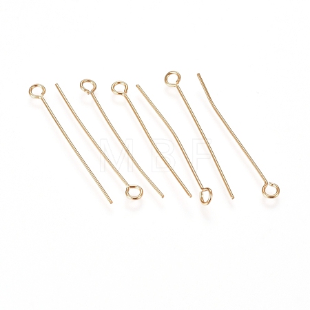 304 Stainless Steel Eye Pins STAS-L238-005F-G-1