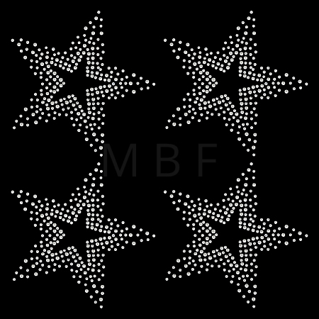 Glass Hotfix Crystal Rhinestone DIY-WH0349-327E-01-1