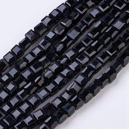 Glass Bead Strands GLAA-R041-4x4mm-20-1