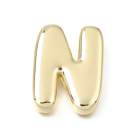 Brass Slide Charms KK-Z163-01G-N-1
