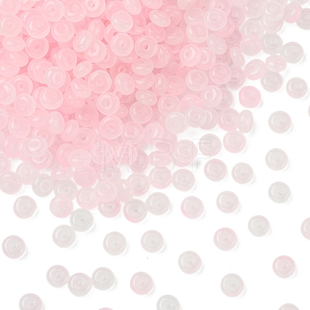 100G Baking Paint Imitation Jade Glass Beads DGLA-YW0001-54A-1