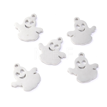Non-Tarnish 304 Stainless Steel Charms STAS-O142-50P-1