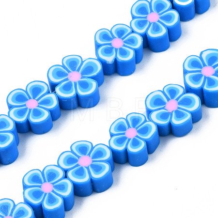 Handmade Polymer Clay Bead Strands CLAY-N011-48A-03-1