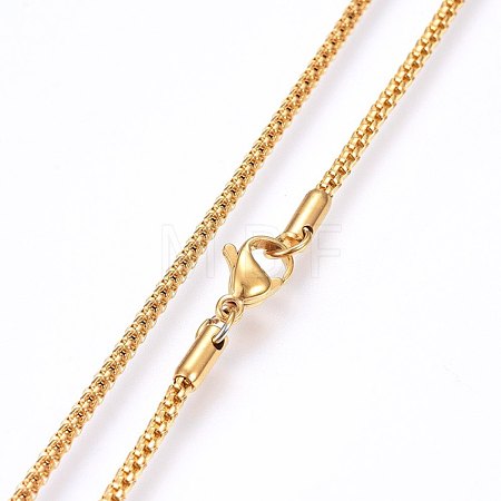 304 Stainless Steel Necklace MAK-L015-01C-1