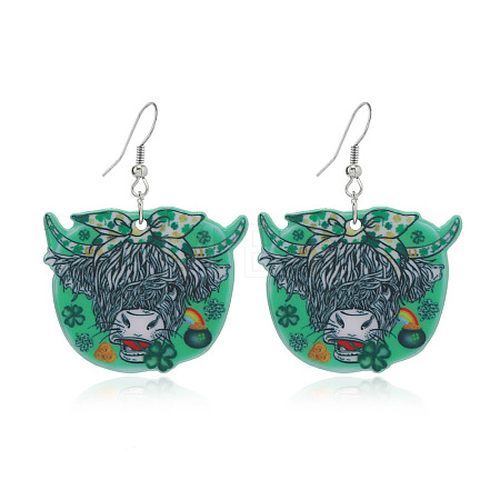 Acrylic Dangle Earrings FS-WG4D8B0-01-1