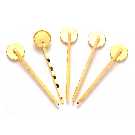 Iron Hair Bobby Pin Findings X-IFIN-Q101-5G-1