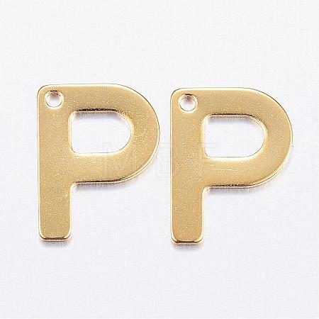 304 Stainless Steel Charms STAS-P141-P-1