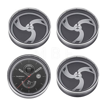 4Pcs Plastic Watch Dial Storage Boxes CON-UN0001-14-1
