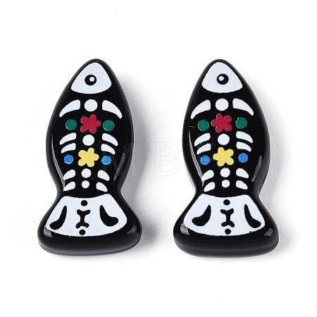 Printed Opaque Resin Beads RESI-N043-22A-1