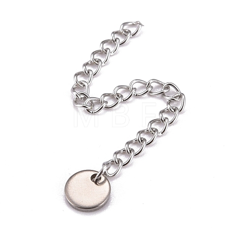 Tarnish Resistant 304 Stainless Steel Chain Extender STAS-F268-44P-1