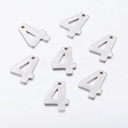 Tarnish Resistant 201 Stainless Steel Pendants LS-STAS-F128-01P-4-1