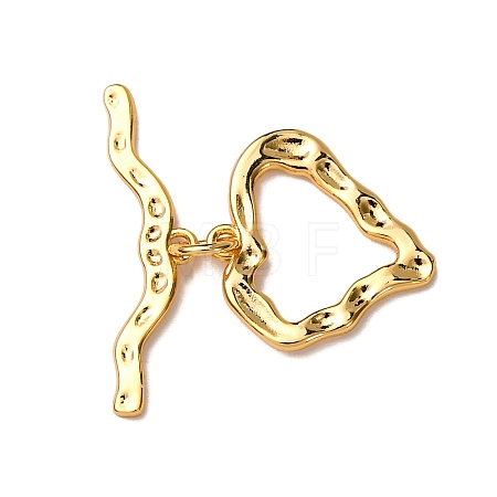 Brass Toggle Clasps KK-Z121-20G-1