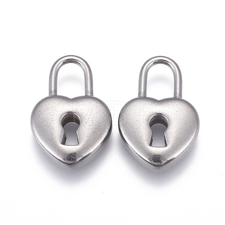 Non-Tarnish 304 Stainless Steel Pendants STAS-F249-22P-02-1