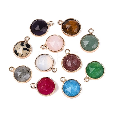 Natural & Synthetic Mixed Stone Pendants G-Q606-32KCG-1