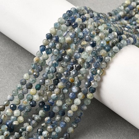 Natural Kyanite/Cyanite/Disthene Beads Strands G-G259-D05-3mm-1