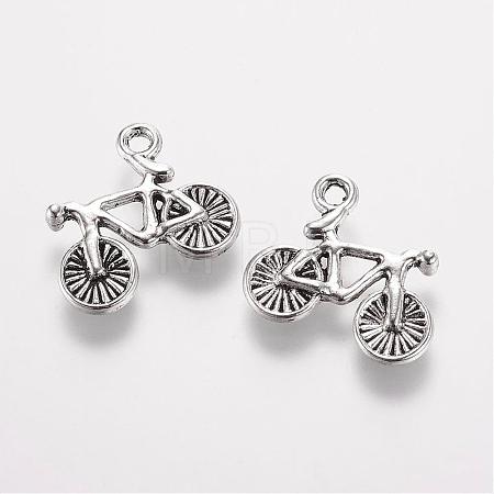 Tibetan Style Alloy Pendants PALLOY-F173-07AS-1