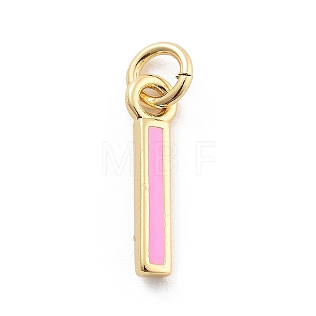Rack Plating Brass Pendants KK-C065-02I-G-1