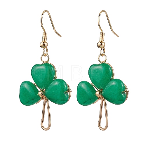 Natural Malaysia Jade Pendants Dangle Earrings EJEW-JF02785-02-1