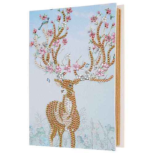 Christmas Theme DIY Diamond Painting Photo Album Kits DIAM-PW0010-75-1