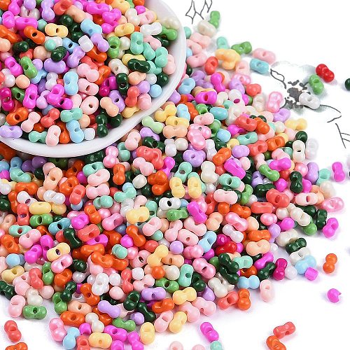 Glass Seed Beads SEED-K010-03O-1