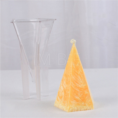 DIY Plastic Cone Candle Molds CAND-PW0001-017-1