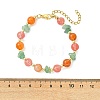 Natural Mixed Gemstone & Non-magnetic Synthetic Hematite Beaded Bracelets for Women BJEW-JB13902-4